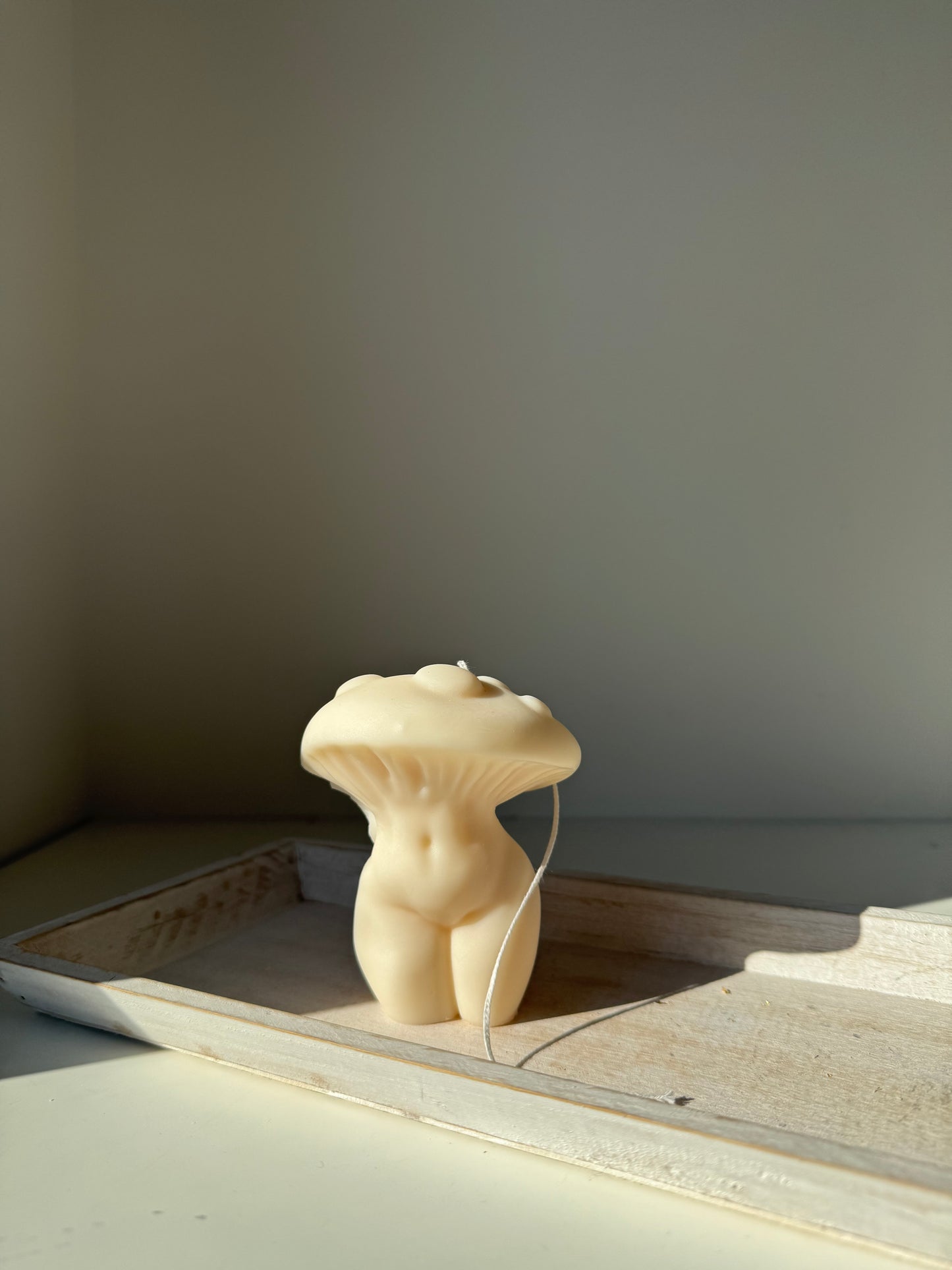 Bougie « La femme champignon »