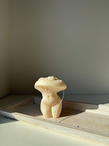 Bougie « La femme champignon »
